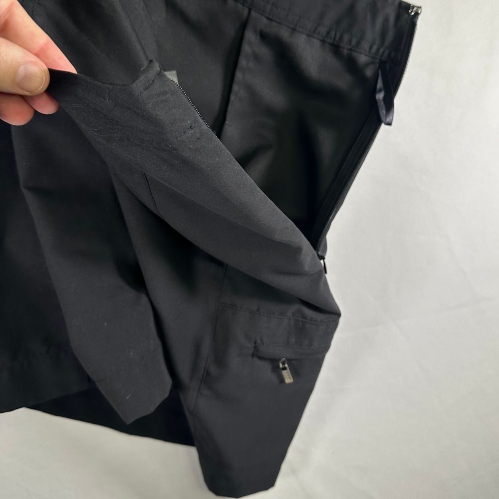 IZOD Golf X-tra Dry Athletic Skirt Shorts Black NWT with Pockets Womens size 10 - Picture 10 of 11